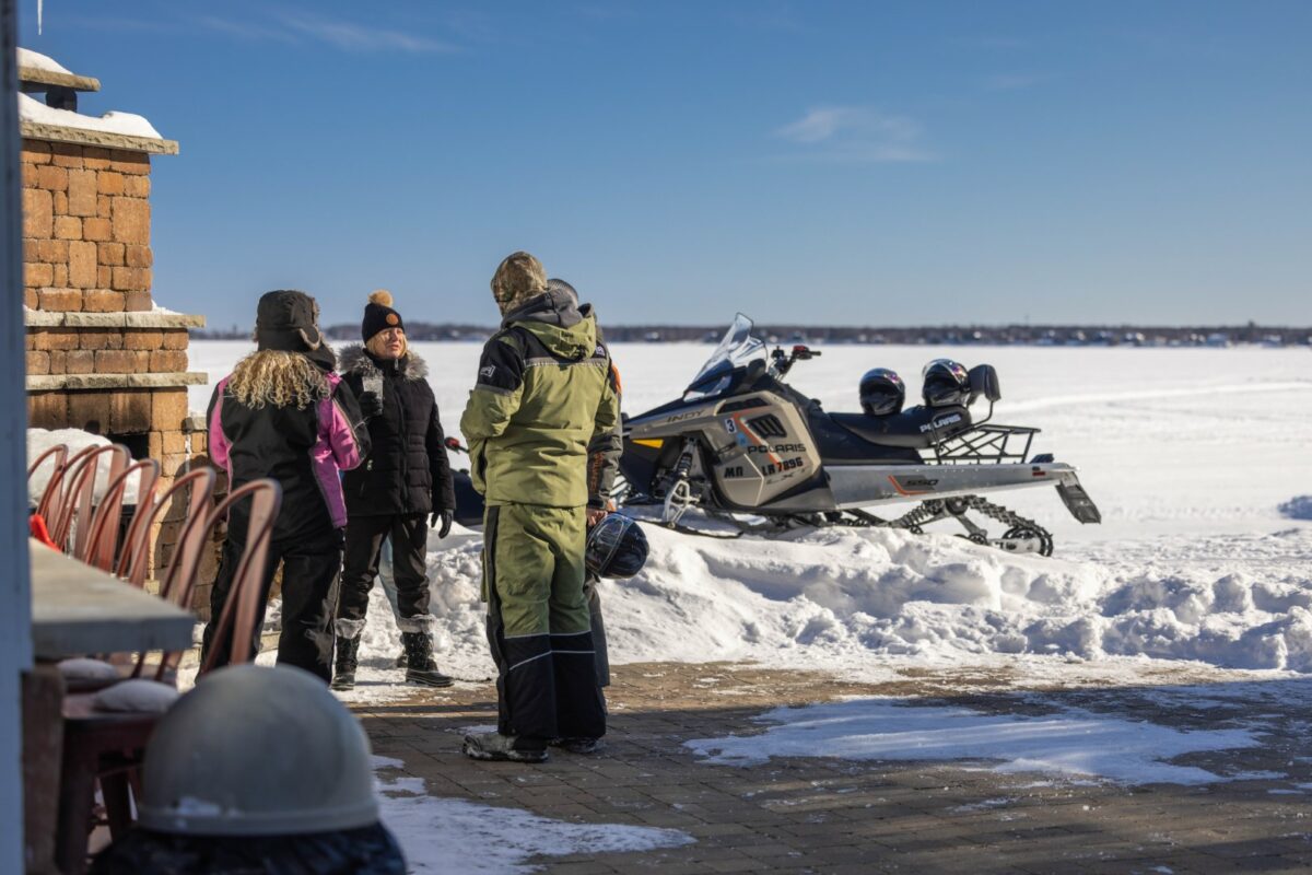 Minnesota Snowmobile Adventures at Quarterdeck Resort in Nisswa, MN