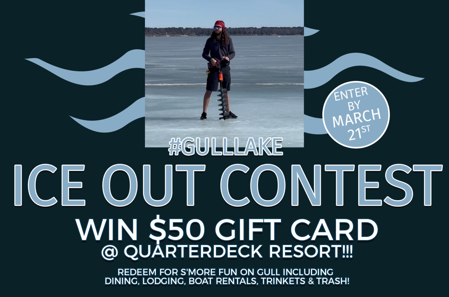 Ice Out - Win a $50 Gift Card